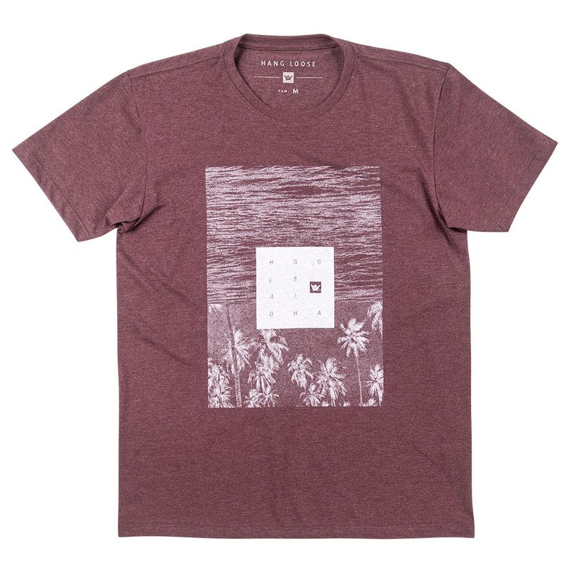 Camiseta Silk Landscape Masculino Hang Loose Camiseta Silk Landscape Masculino Hang Loose